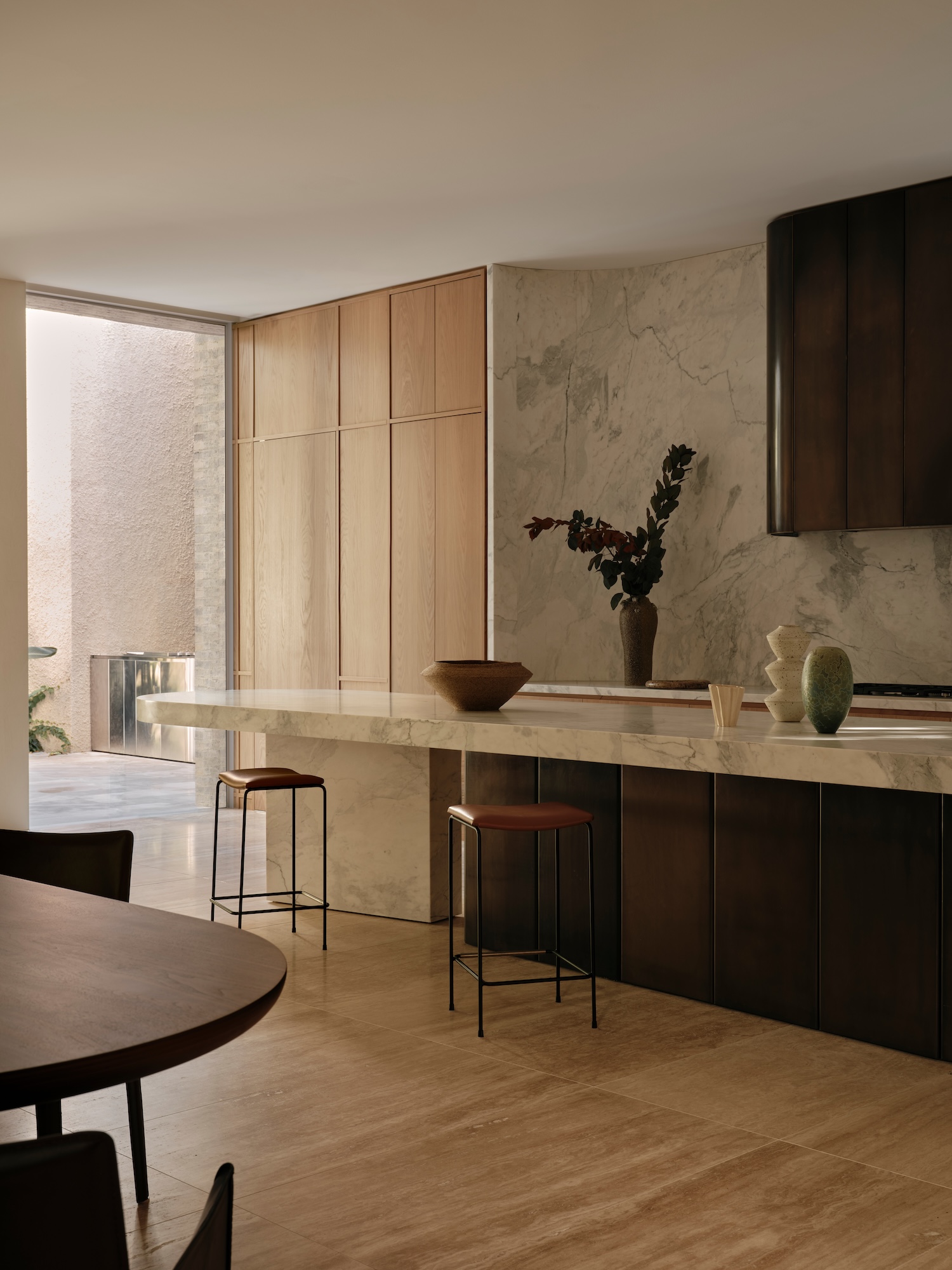 Warm, tactile surfaces and controlled daylight at Avoca House