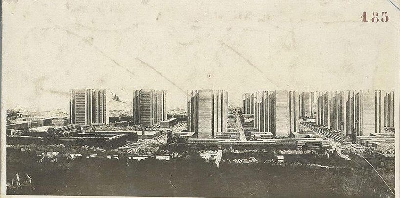 Plan Voisin: the hierarchy of circulation, worked out before anyone arrives
