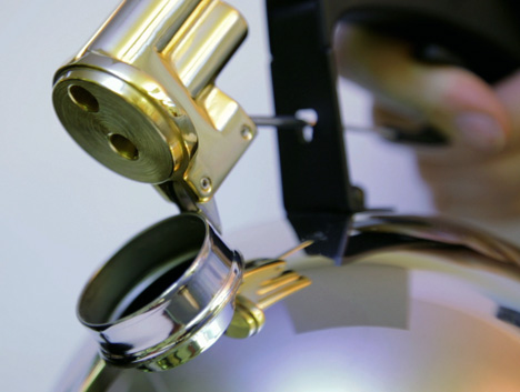 The 9091 kettle seen from above
