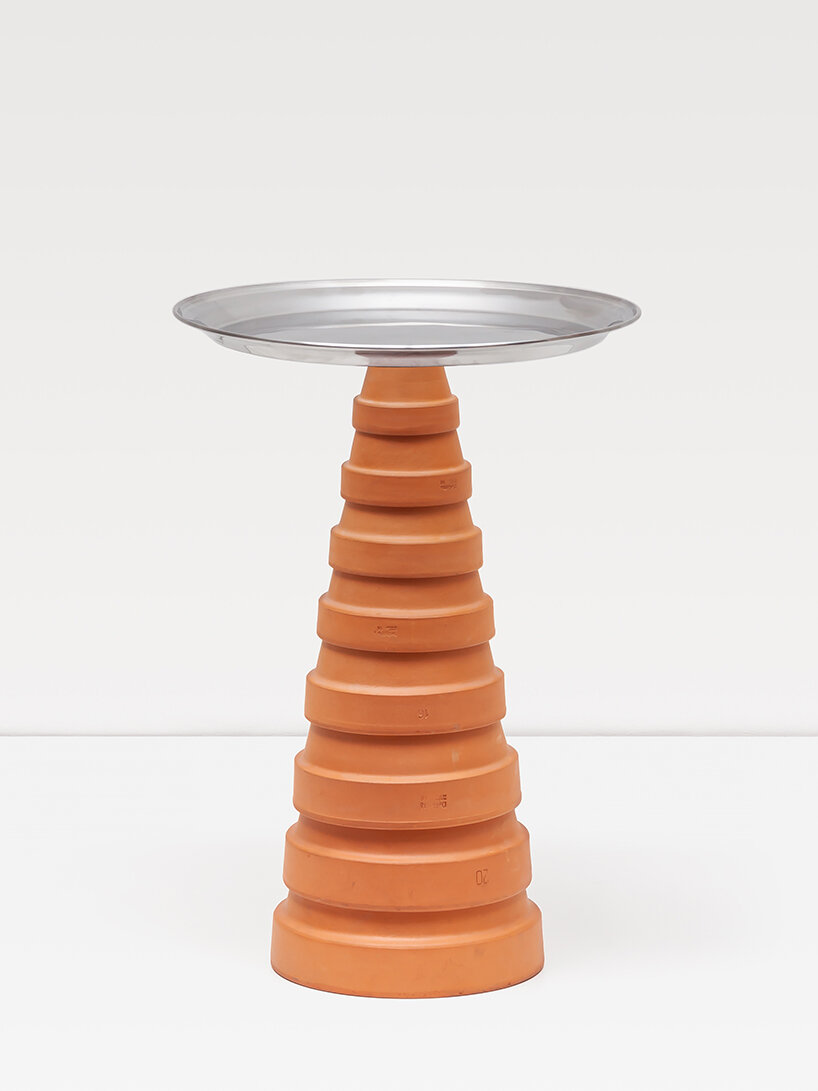 The Thinking Man's Chair, steel tubing and sprung steel slats, 1985 to 1988