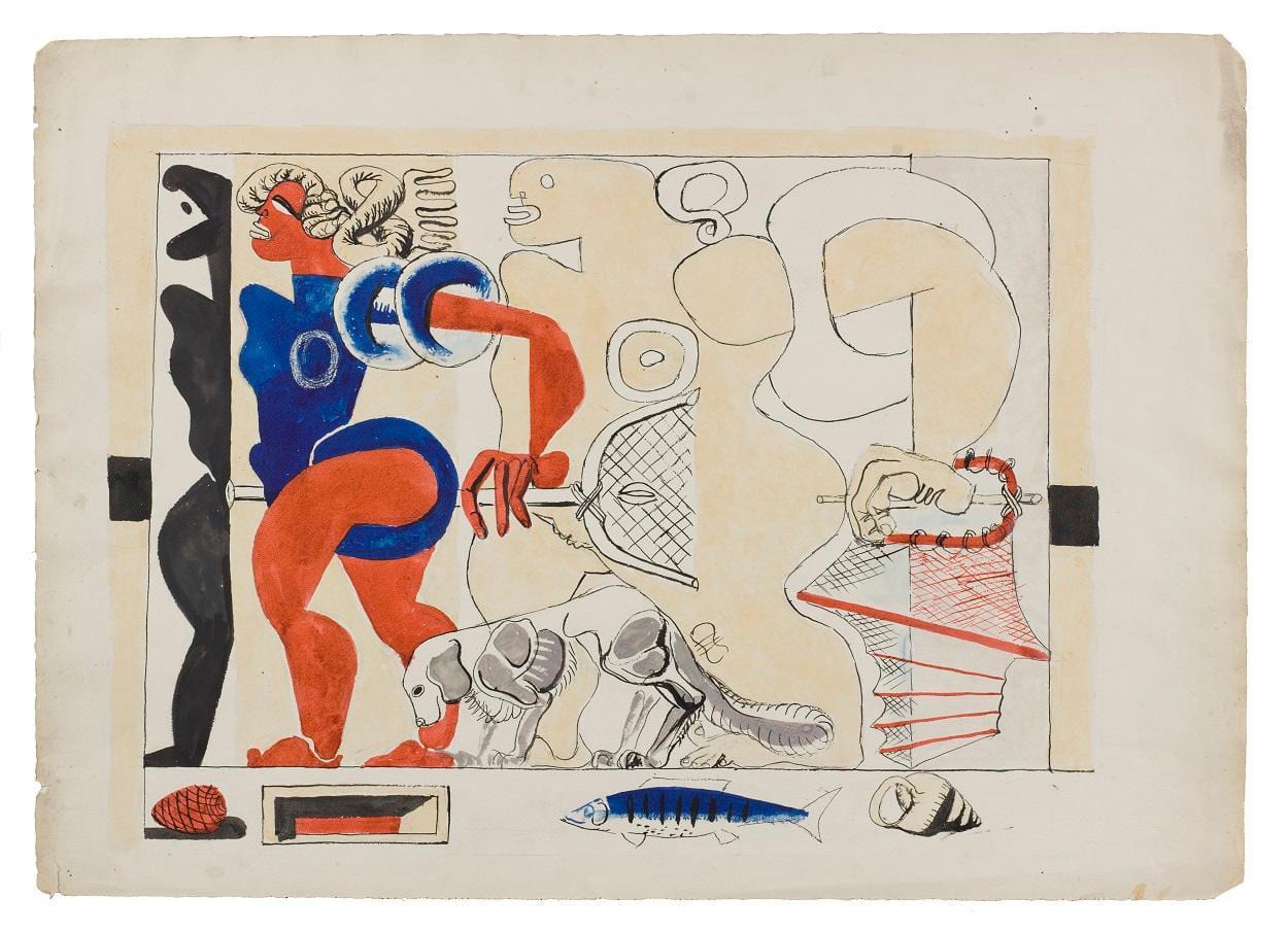 La pecheuse d'huitres and other works from the Le Piquey summers