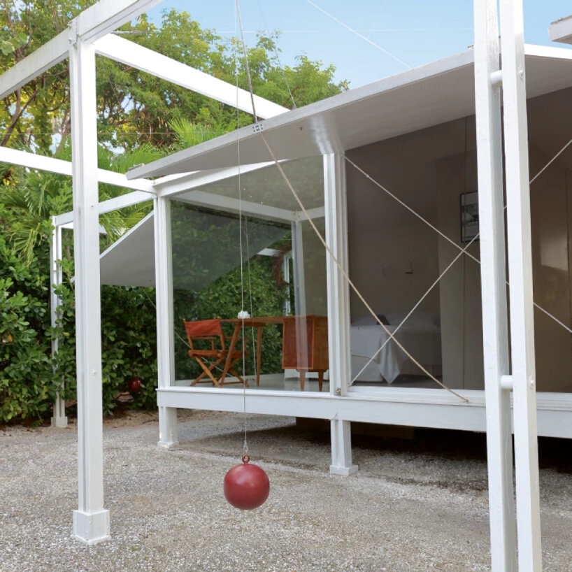 The frame, the panels, the plain grid