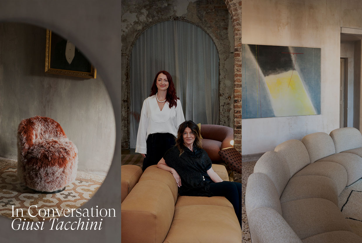 Giusi Tacchini in conversation with Dana Tomić Hughes.