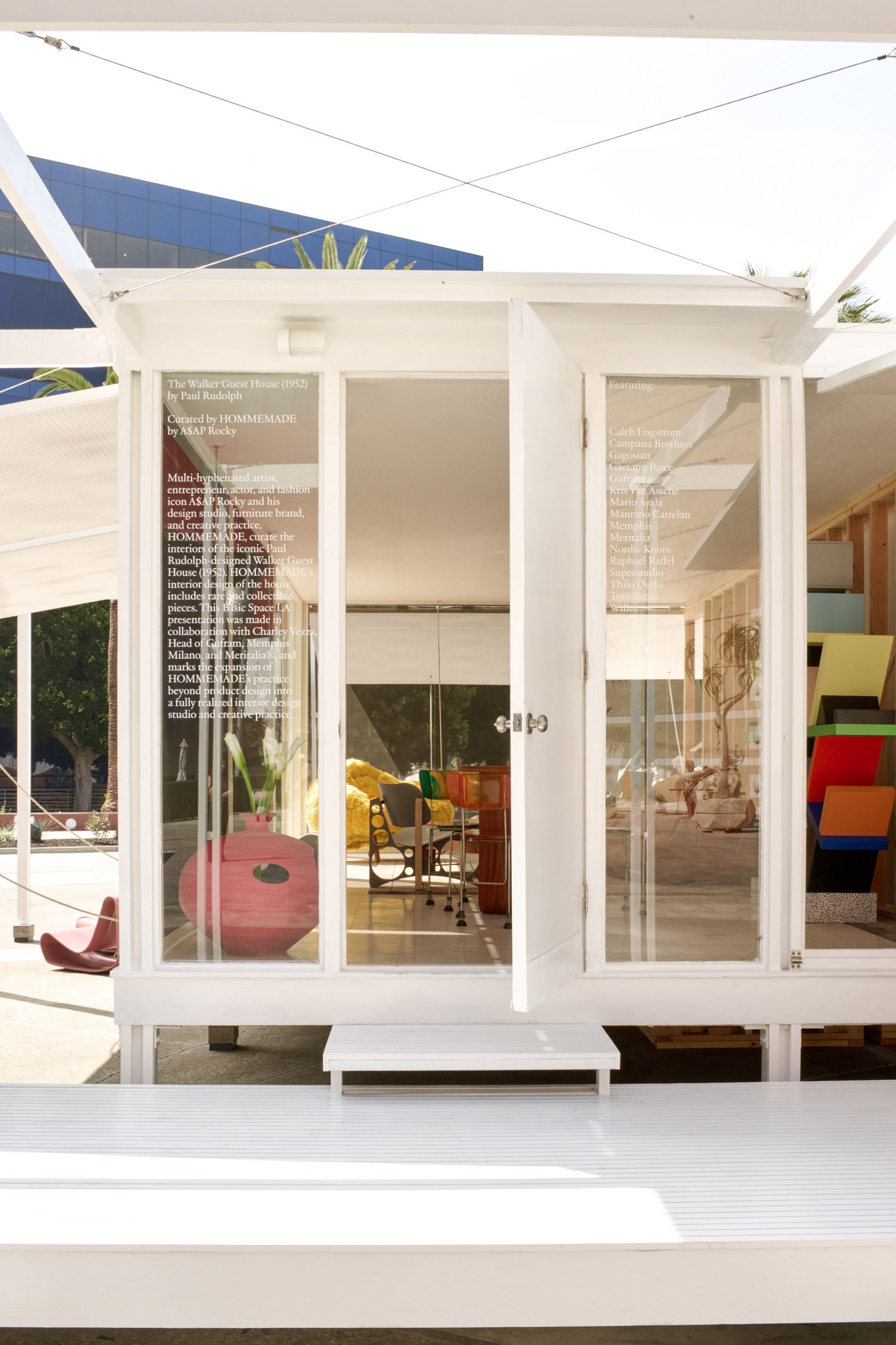 Interiors curated by A$AP Rocky and Hommemade