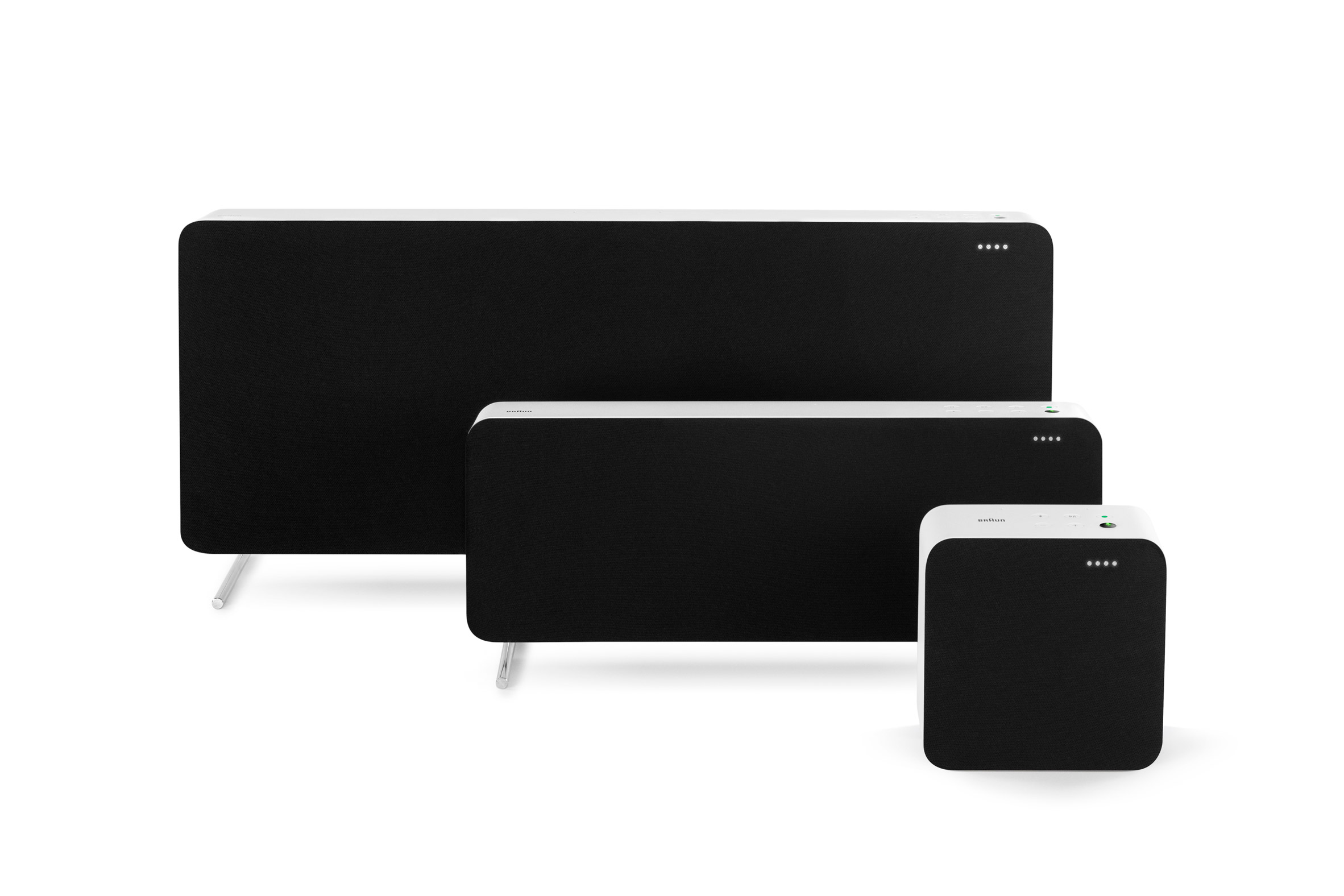 Detail of the relaunched Braun LE speaker grille
