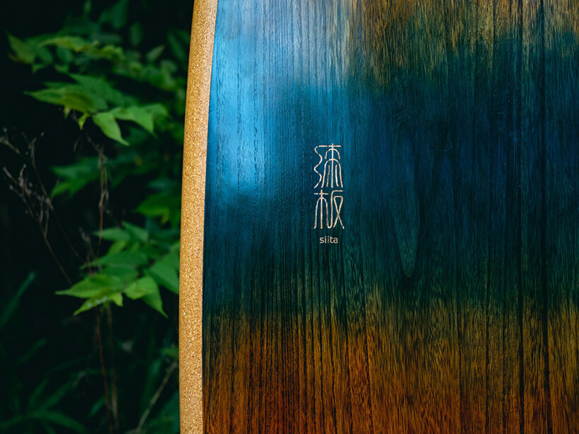 Bear-scarred cedar, grain running through the finished surface