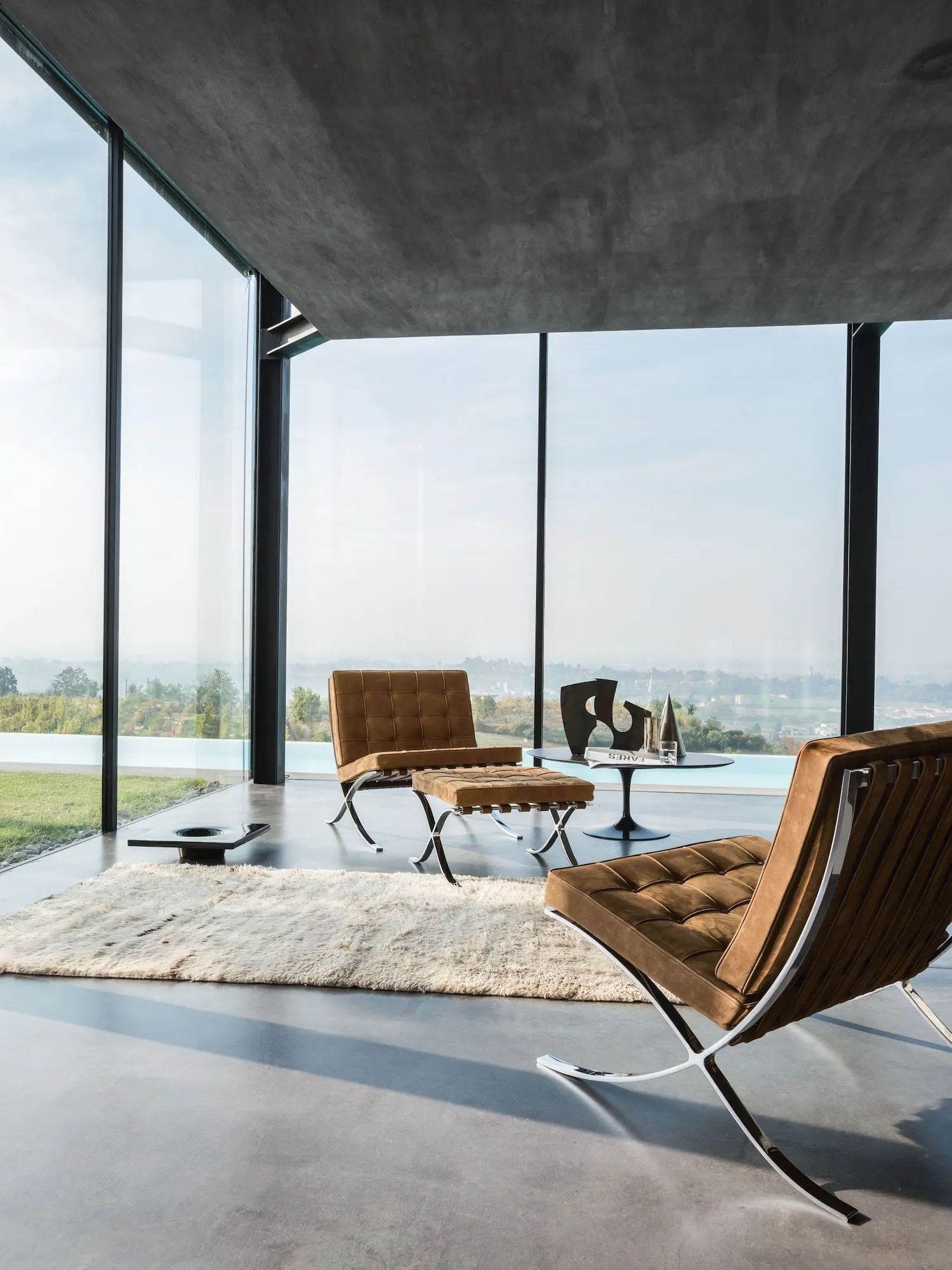 The chair as it sits in a room, which is where the argument actually happens