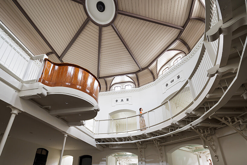 Guest quarters within the former cellblocks, HOSHINOYA Nara Prison