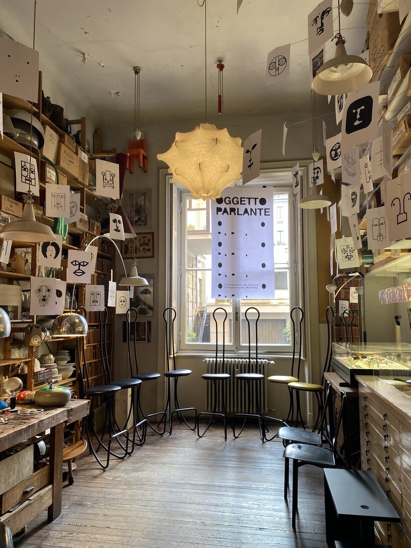 Bruno Munari's experiments in the exhibition