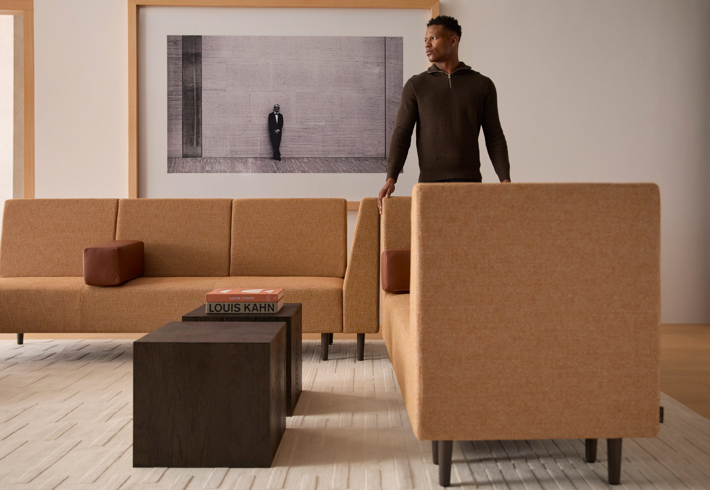 A piece from the Louis Kahn Collection, made from the architect's drawings