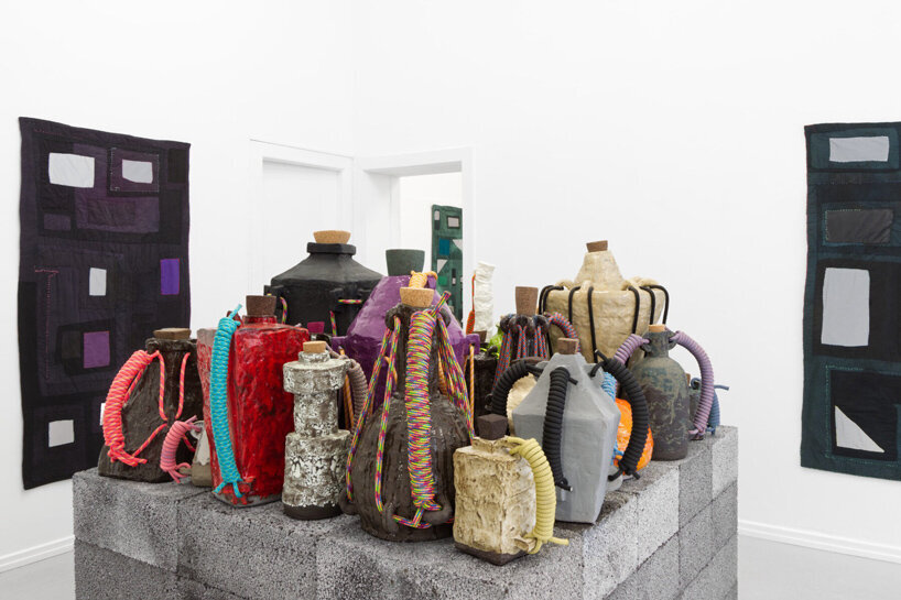 A woven, hand-made surface from designboom's Crafting the Future series