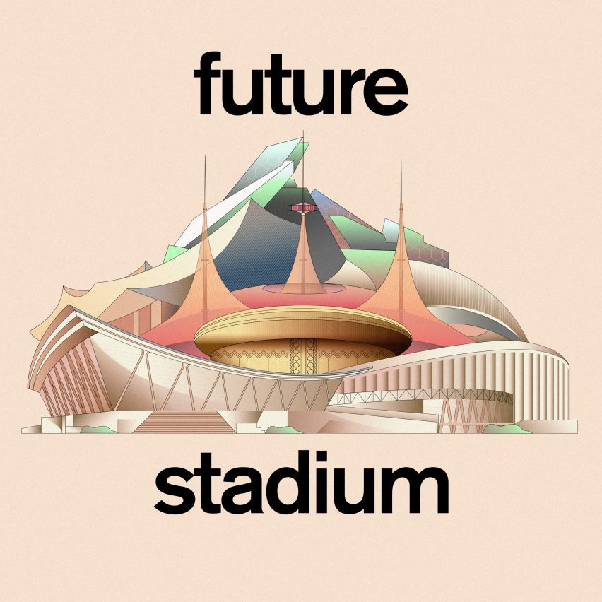 The Future Stadium series, illustrated