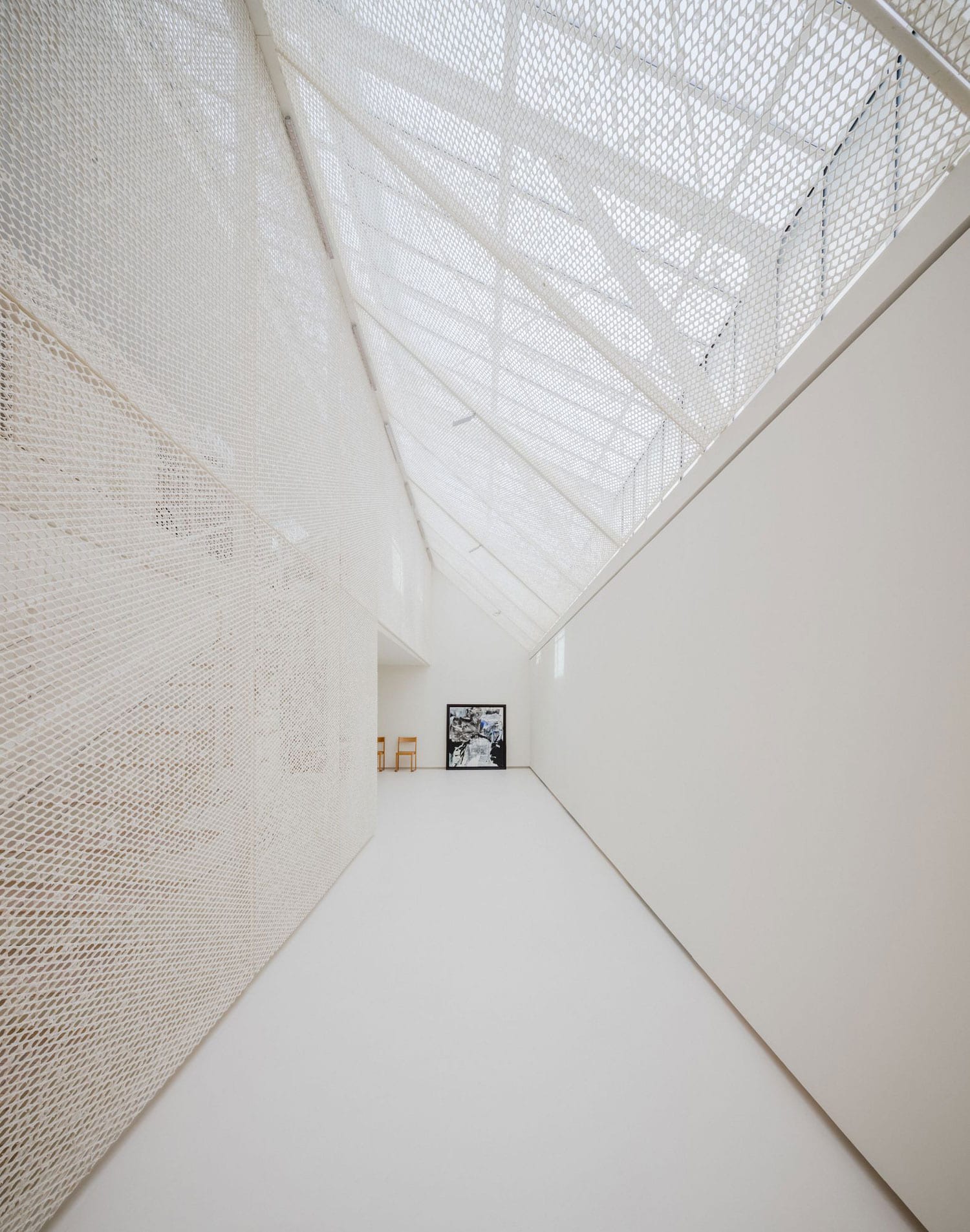 The Mesh Was Dipped in Paper