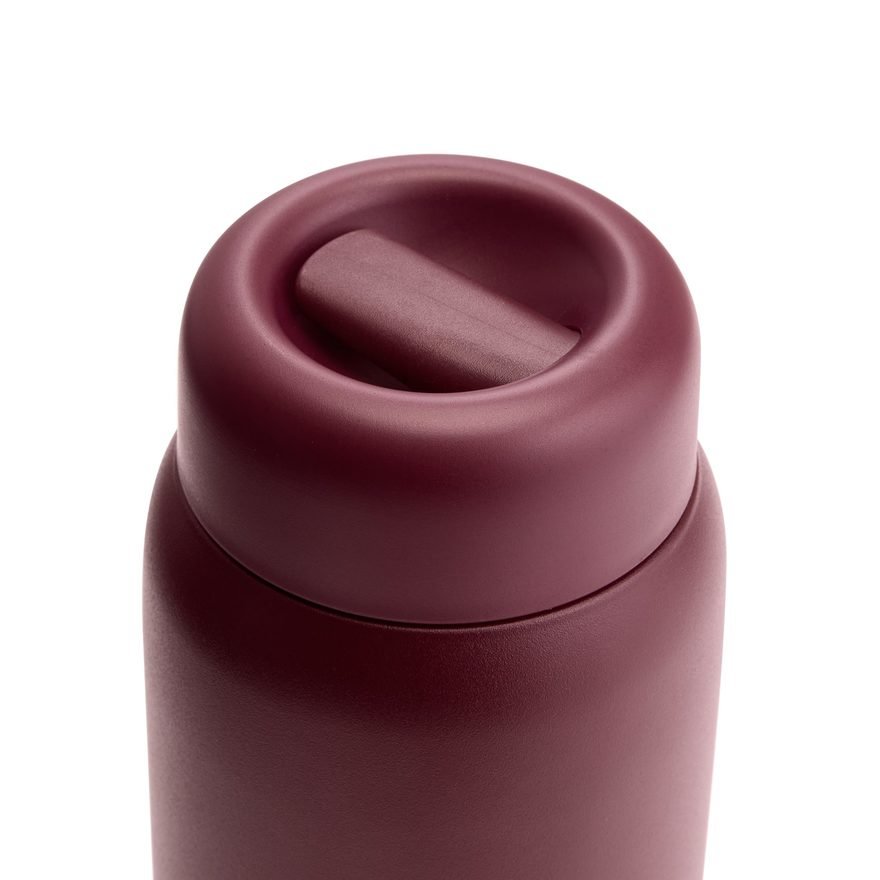 A close view of the Memo Round mouthpiece and internal plug