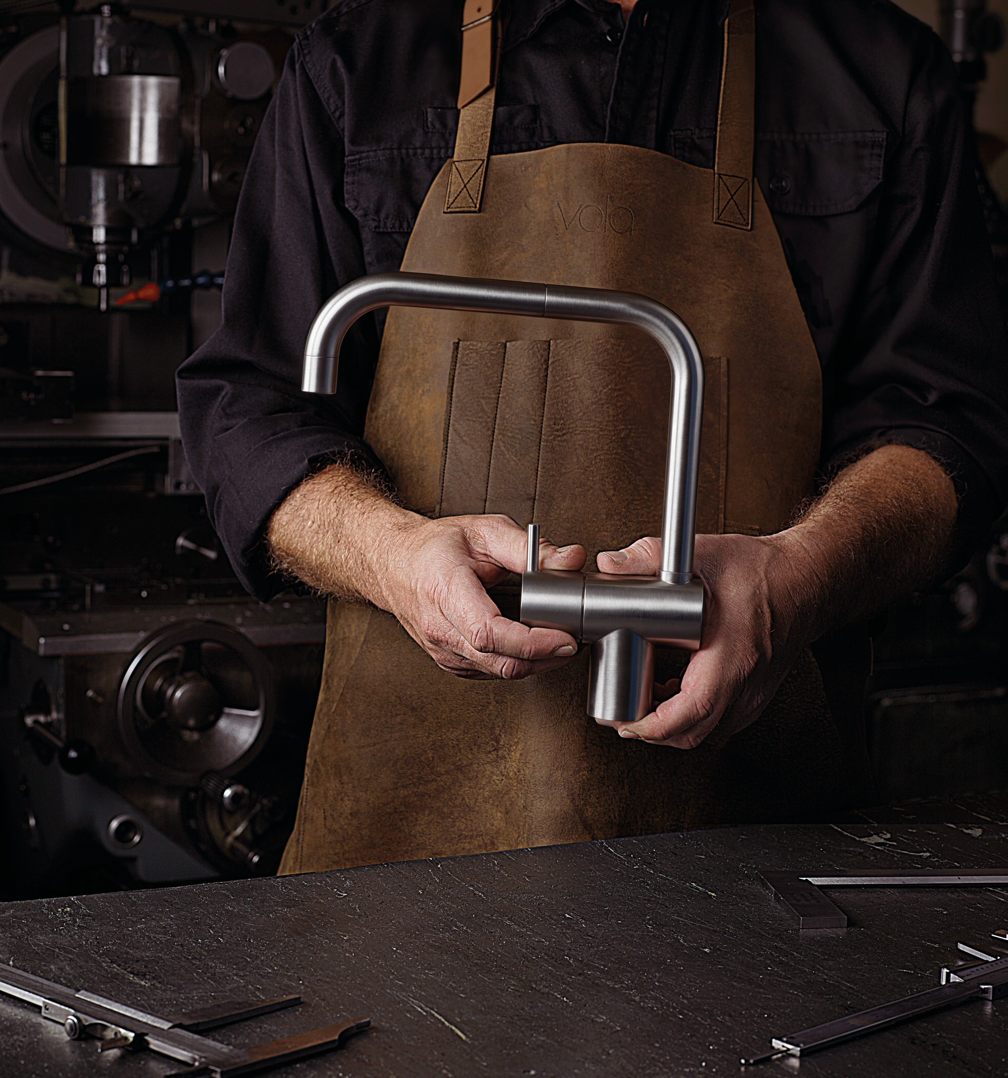 VOLA components in an array of finishes, made to order