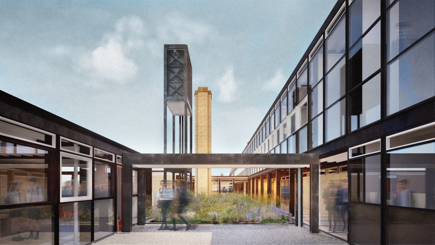 Visualisation of the refurbished learning spaces